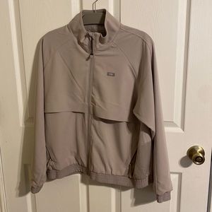 Figs Women's Jacket in Taupe